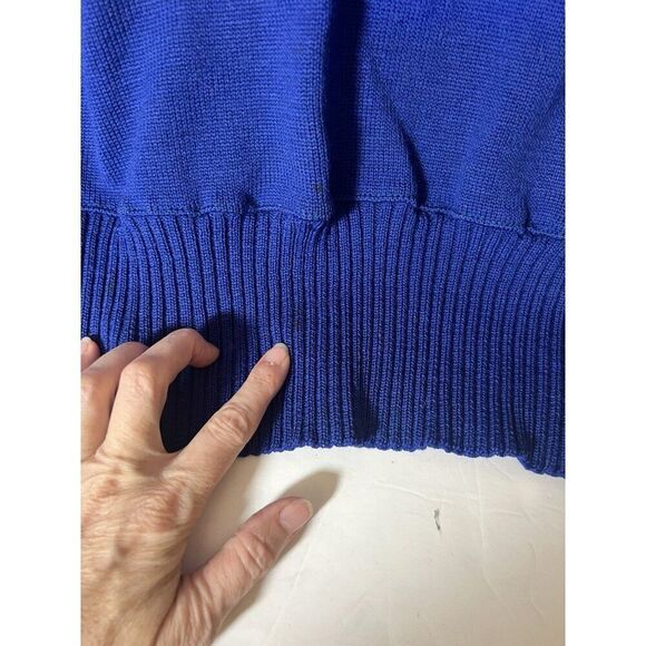 Lowe & Campbell VARSITY SWEATER- High School Blank M-Size 38 Rare Early 40s 50s - Picture 7 of 8